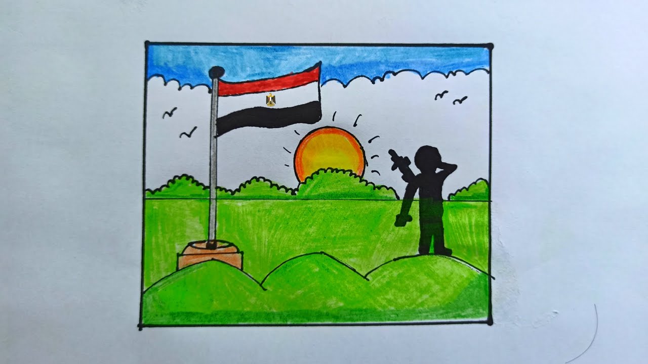  رسومات عن حرب أكتوبر 